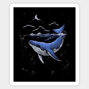 Whale Conservation Whale Lover Save the Whales Sticker